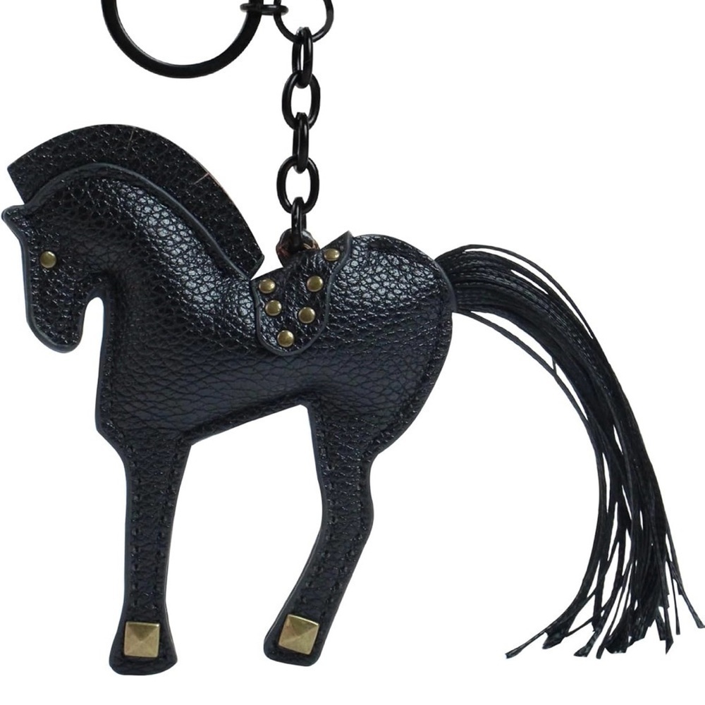 Celebrity look leather pony for your purse